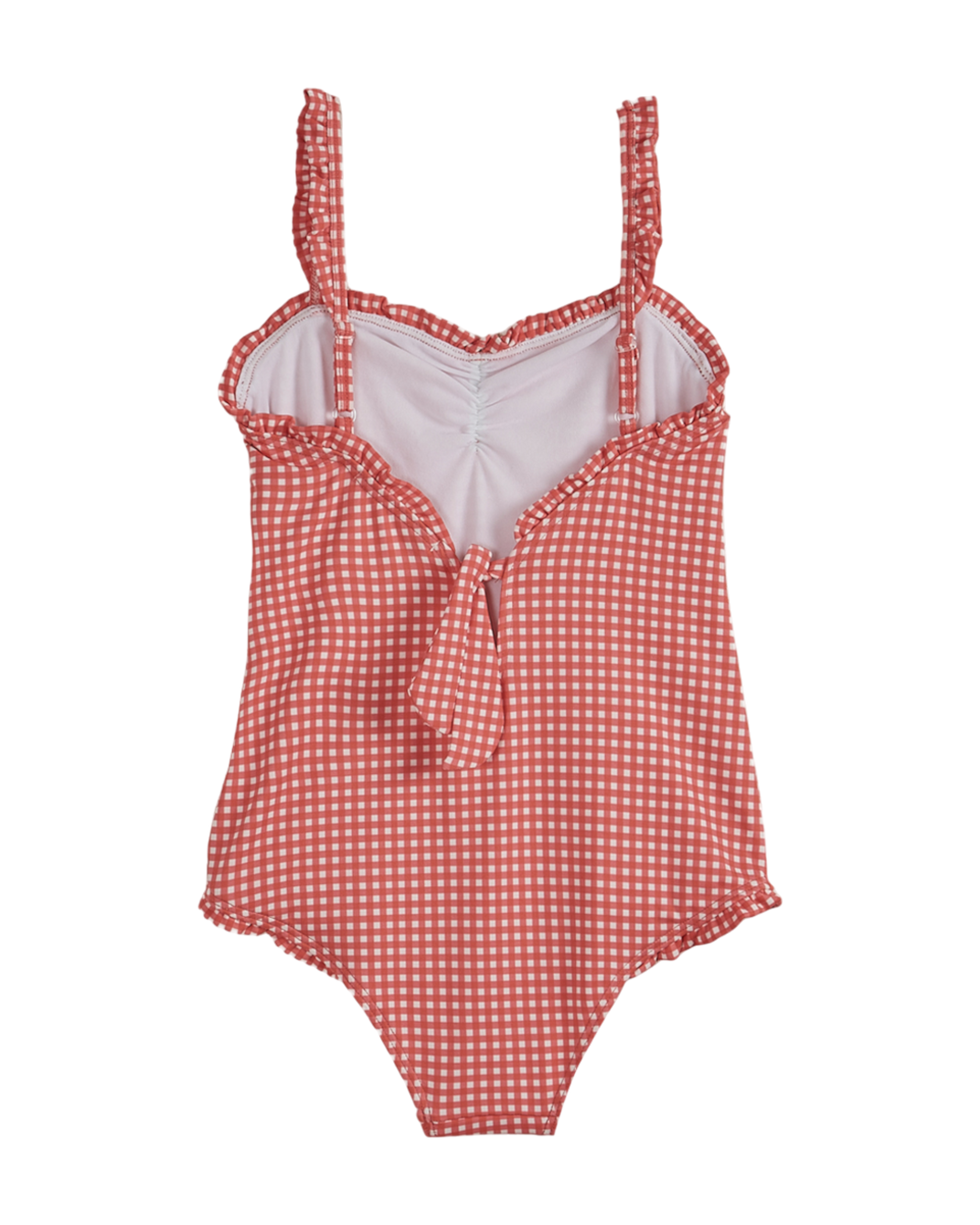 Maillot de bain une pièce - vichy rouge