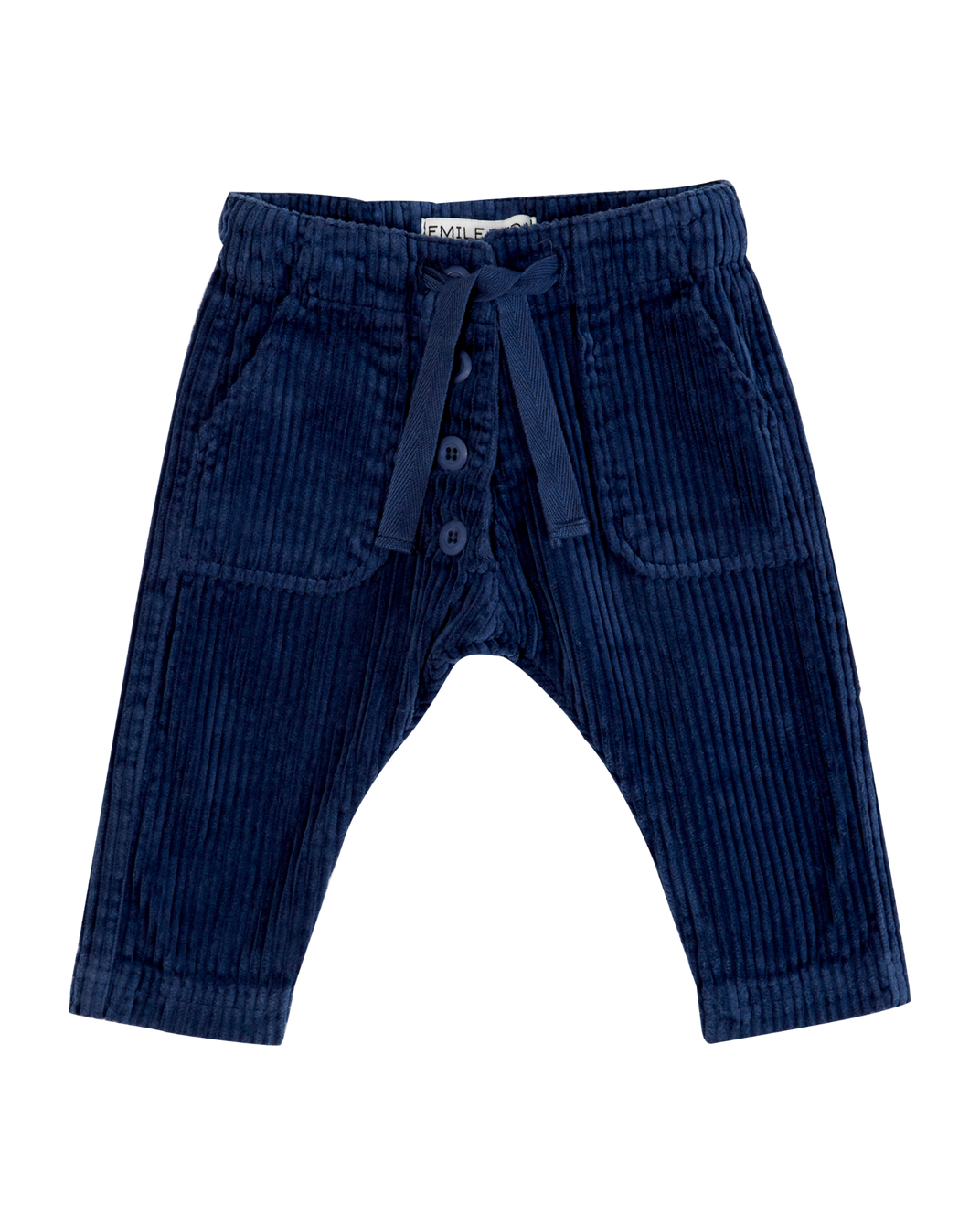 Pantalon velours nuit