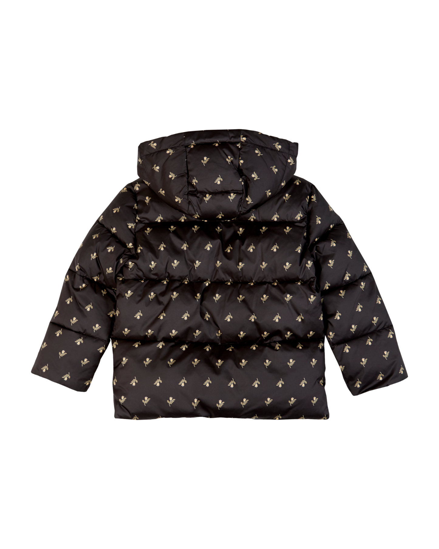 Doudoune doublée polaire jonquille bitume