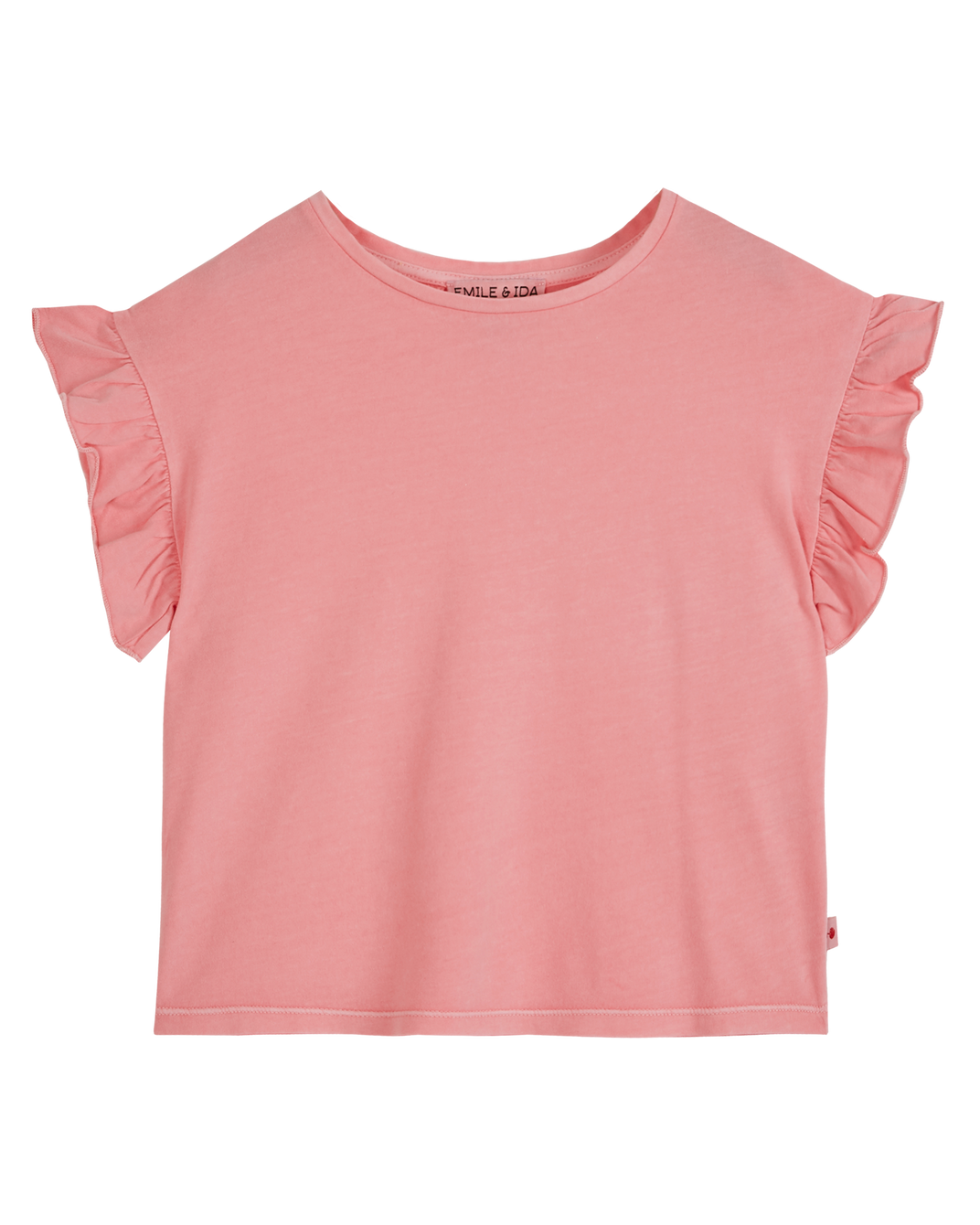 T-shirt coton et teinture bio fille magnolia