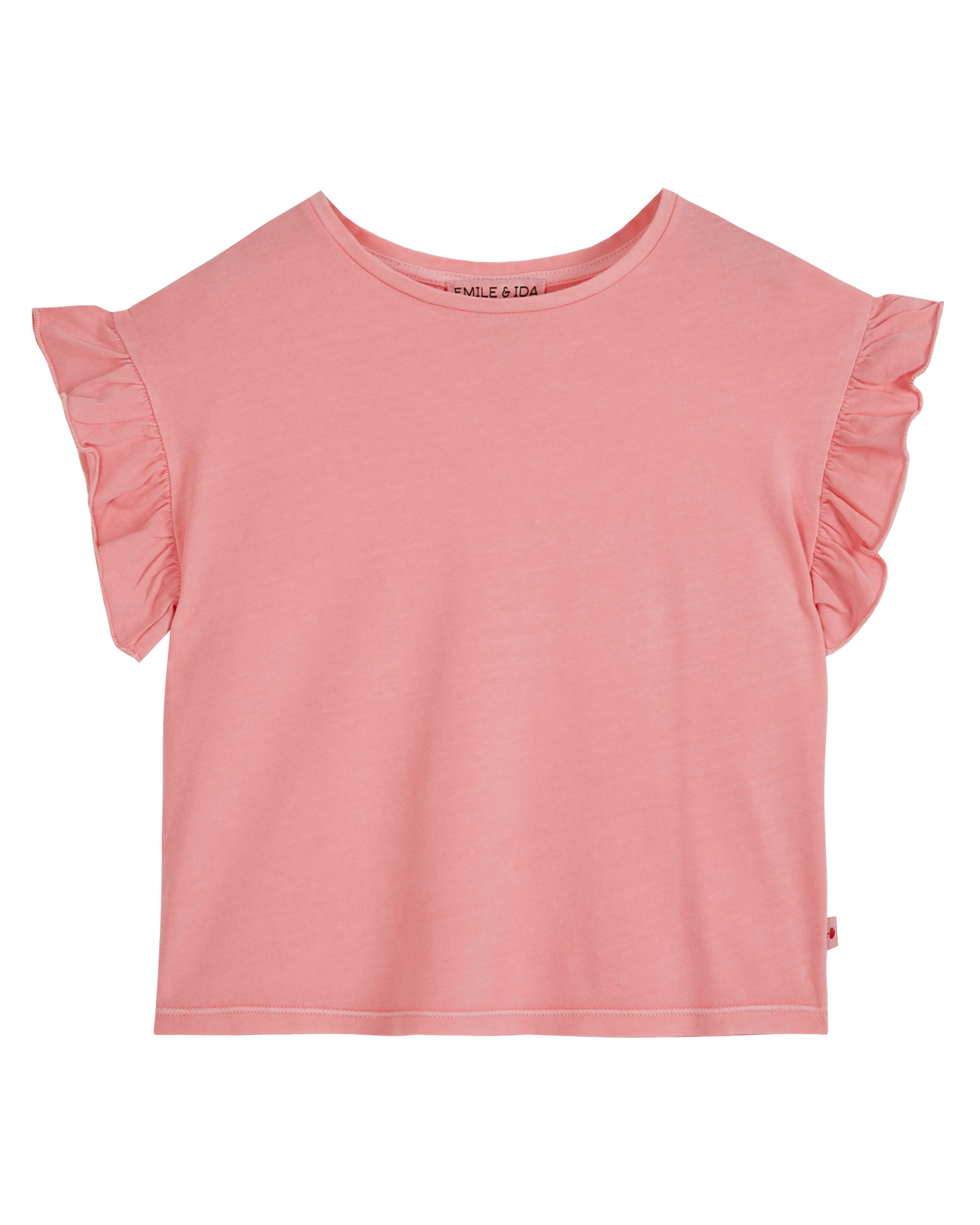 T-shirt coton et teinture bio fille magnolia