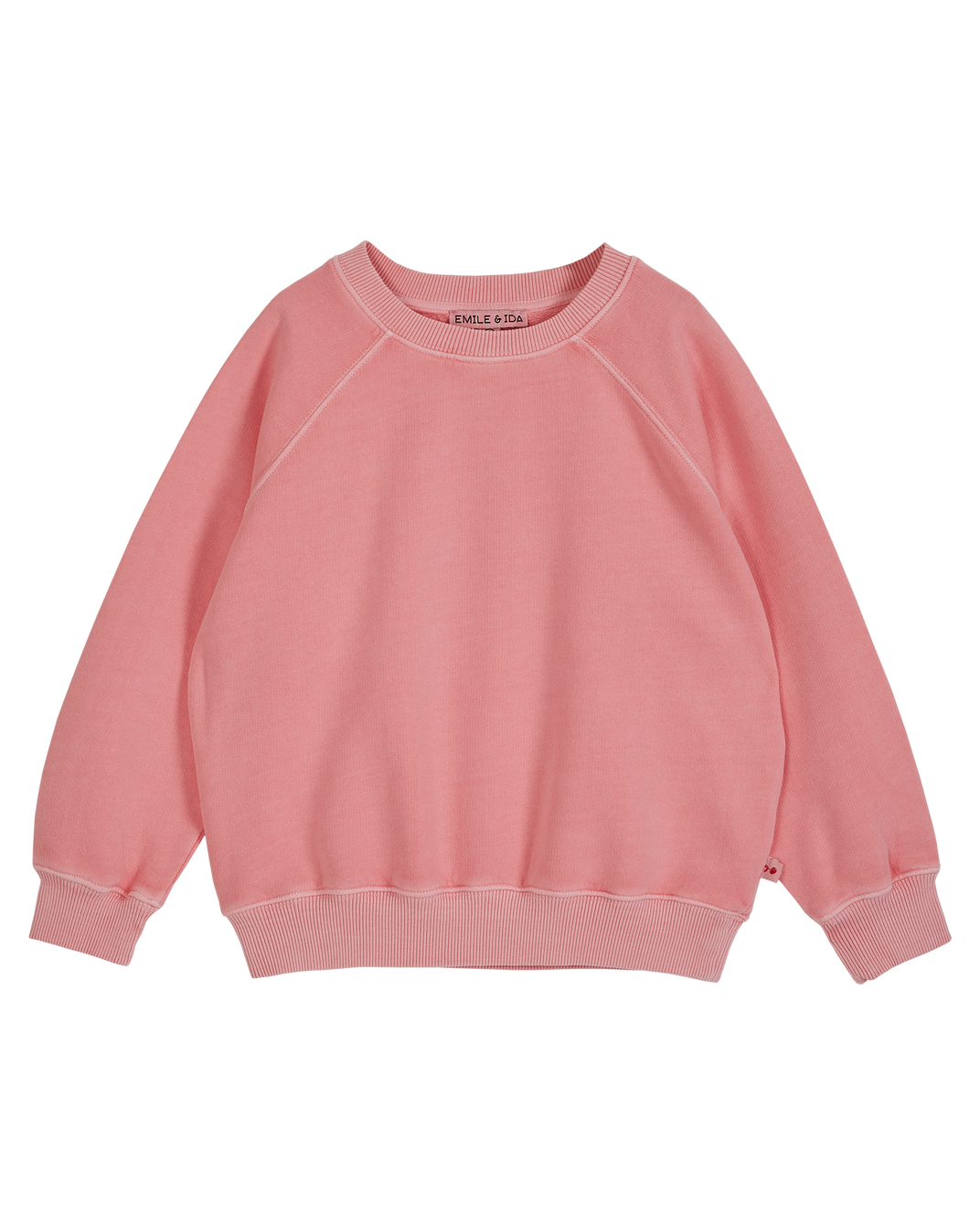 Sweat coton et teinture bio fille magnolia