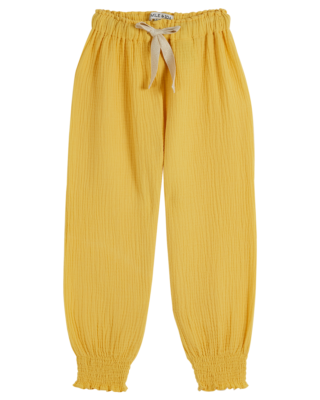 Pollen cotton gauze pants