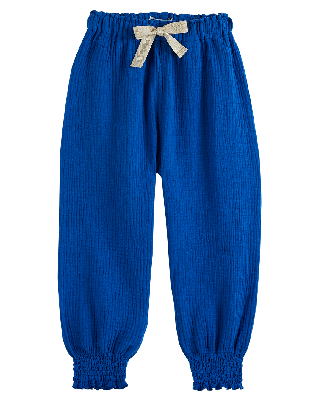 Sapphire cotton gauze pants
