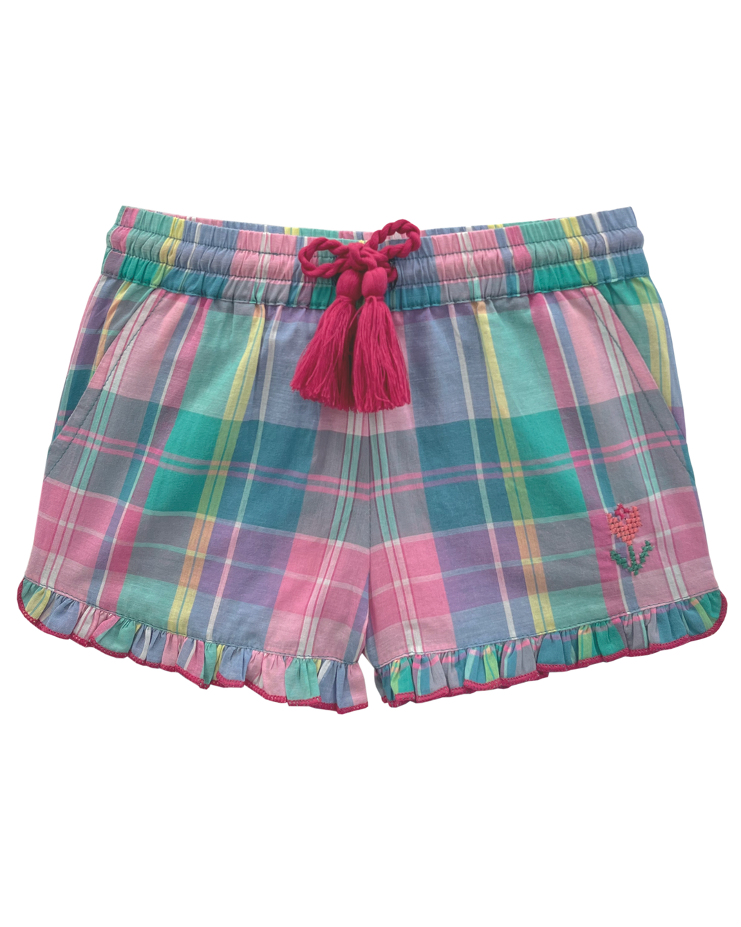 Short à carreaux et ceinture enfant fille | Fille | Sergent Major