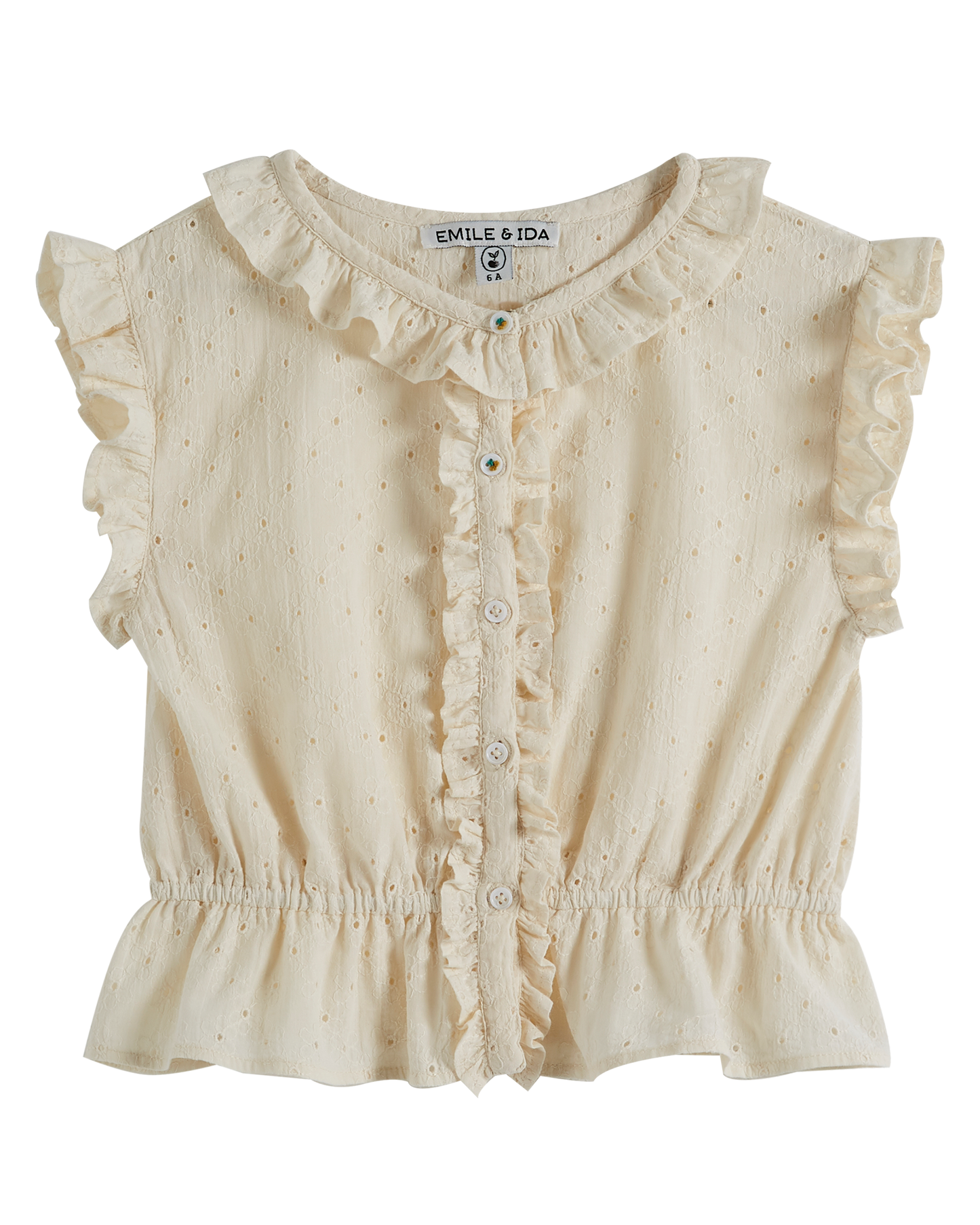 Blouse broderie anglaise chantilly