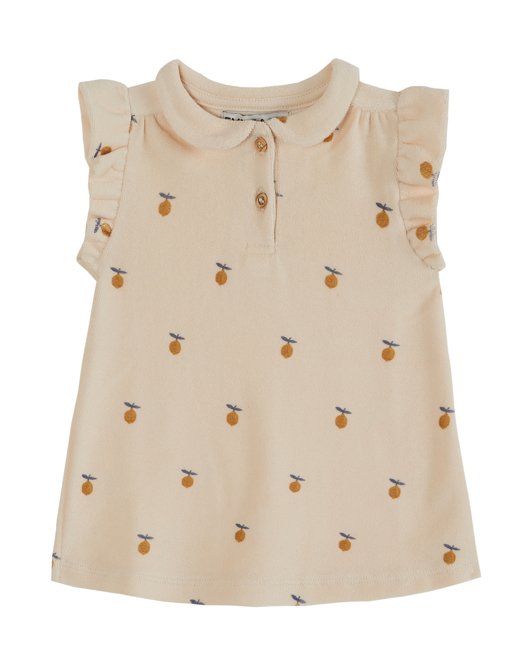 Robe - éponge imprimé citron