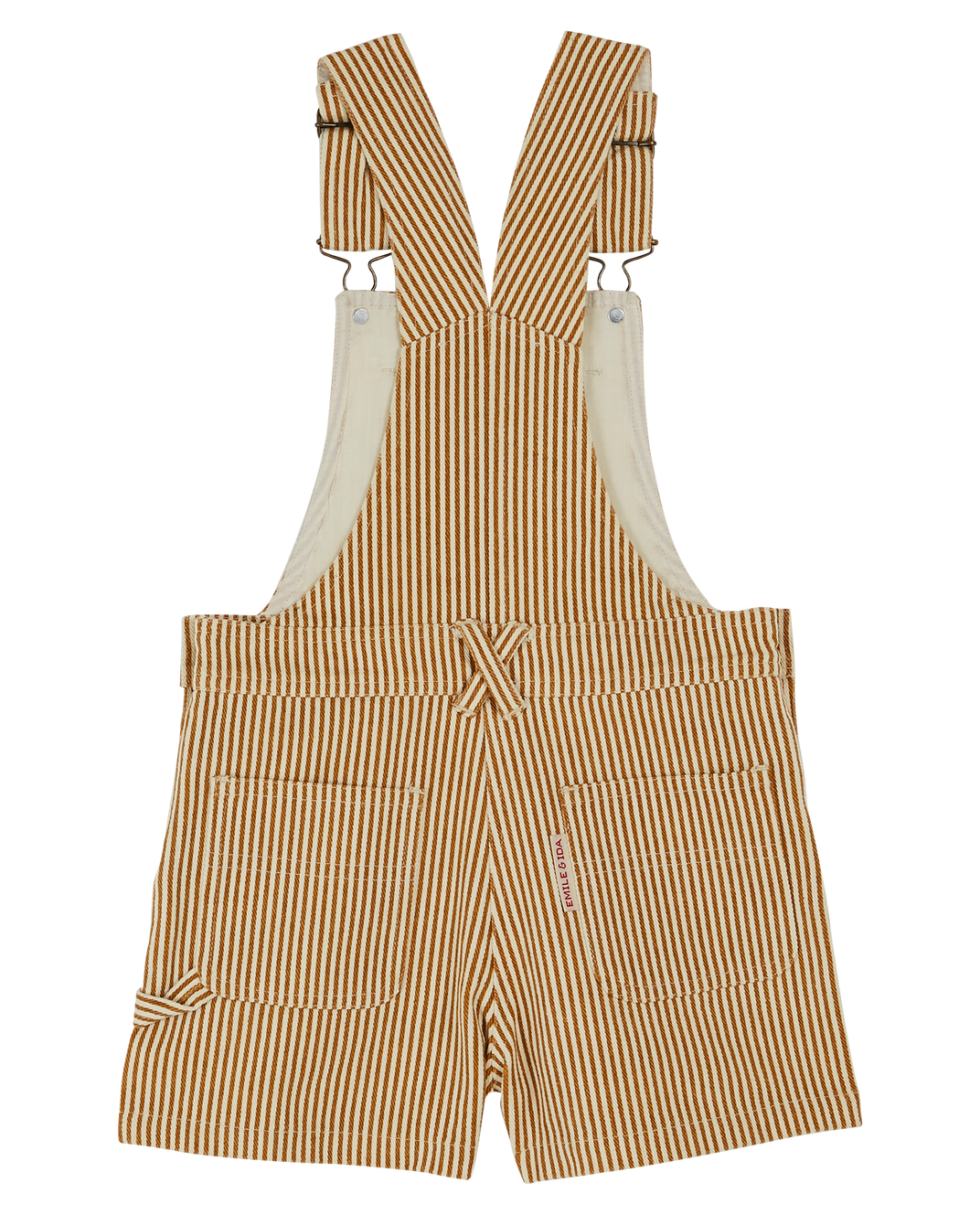 Salopette - rayure miel