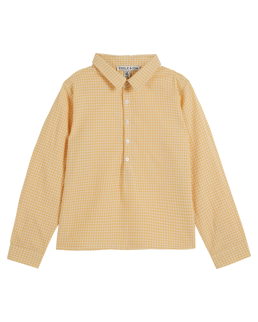 Kurta vichy jaune