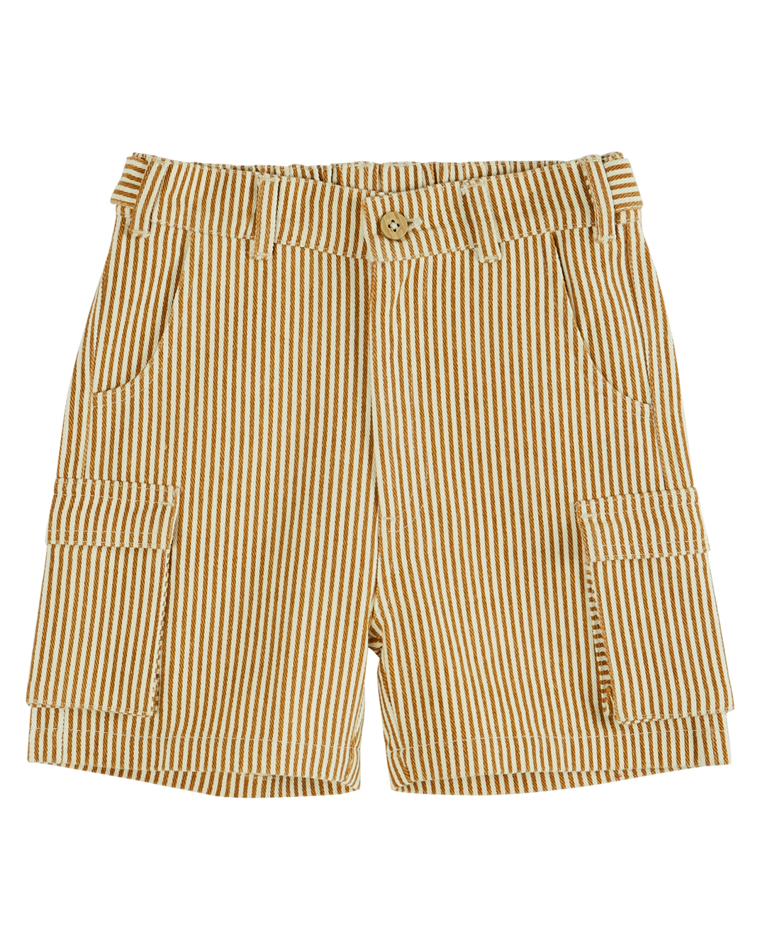 Honey stripe cargo shorts