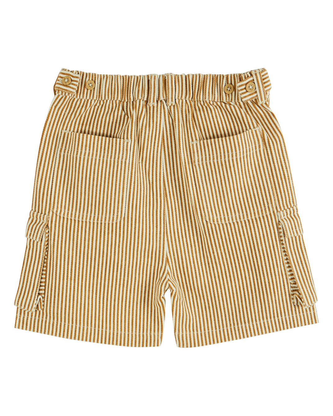 Honey stripe cargo shorts