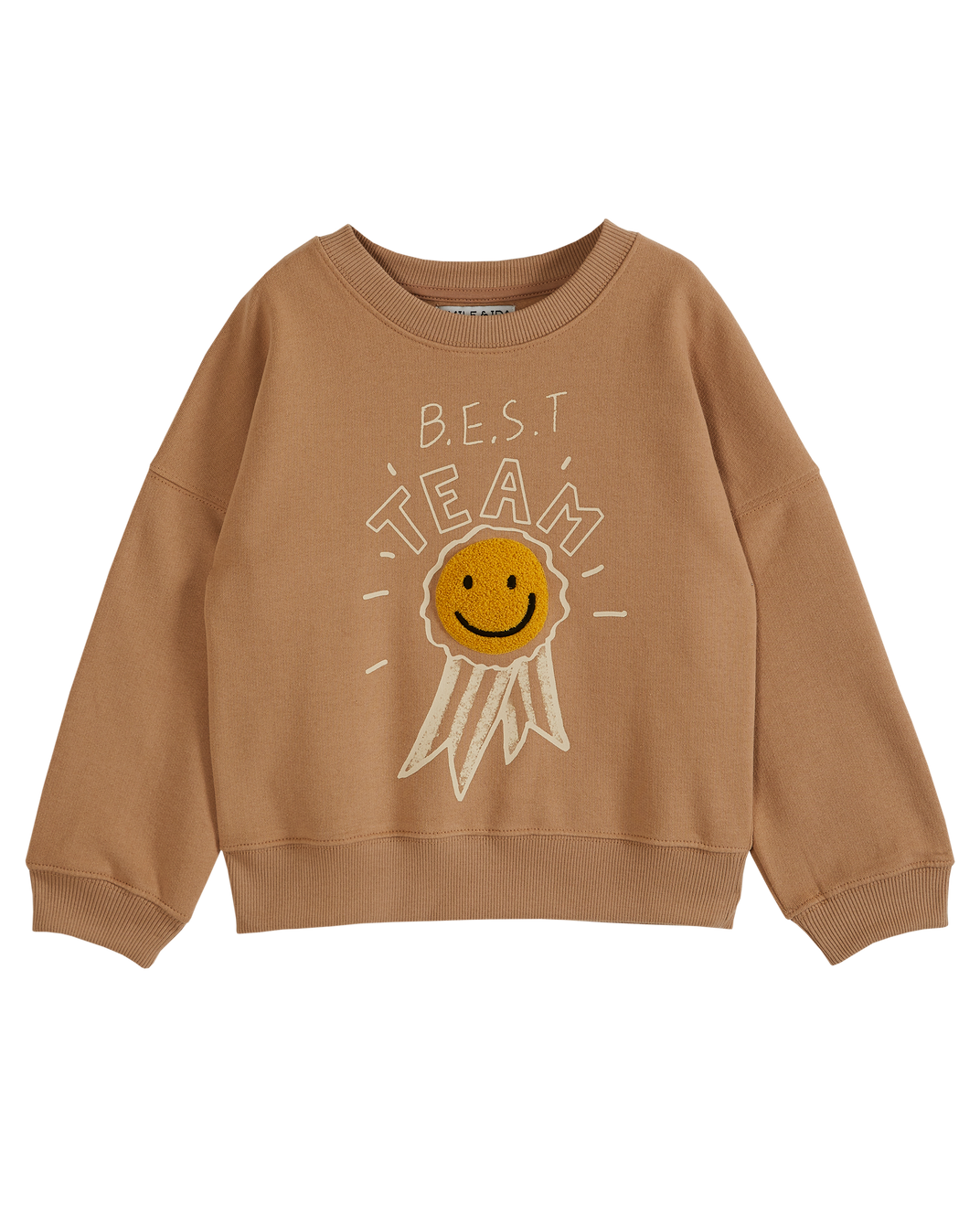 Sweat coton bio soleil miel