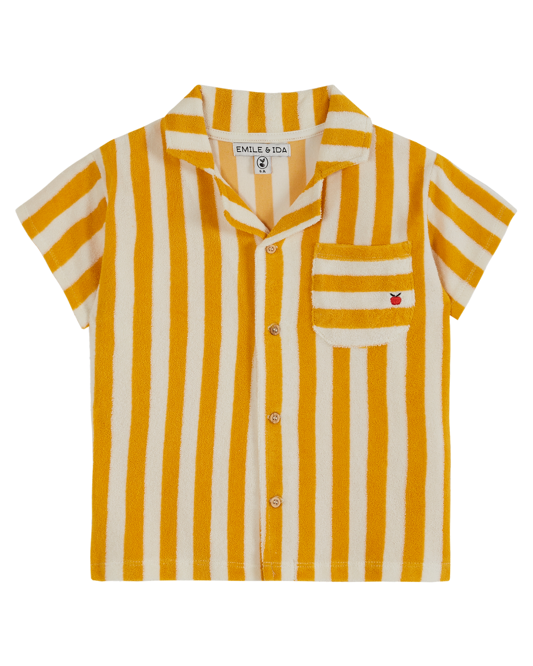 Chemise éponge rayure soleil