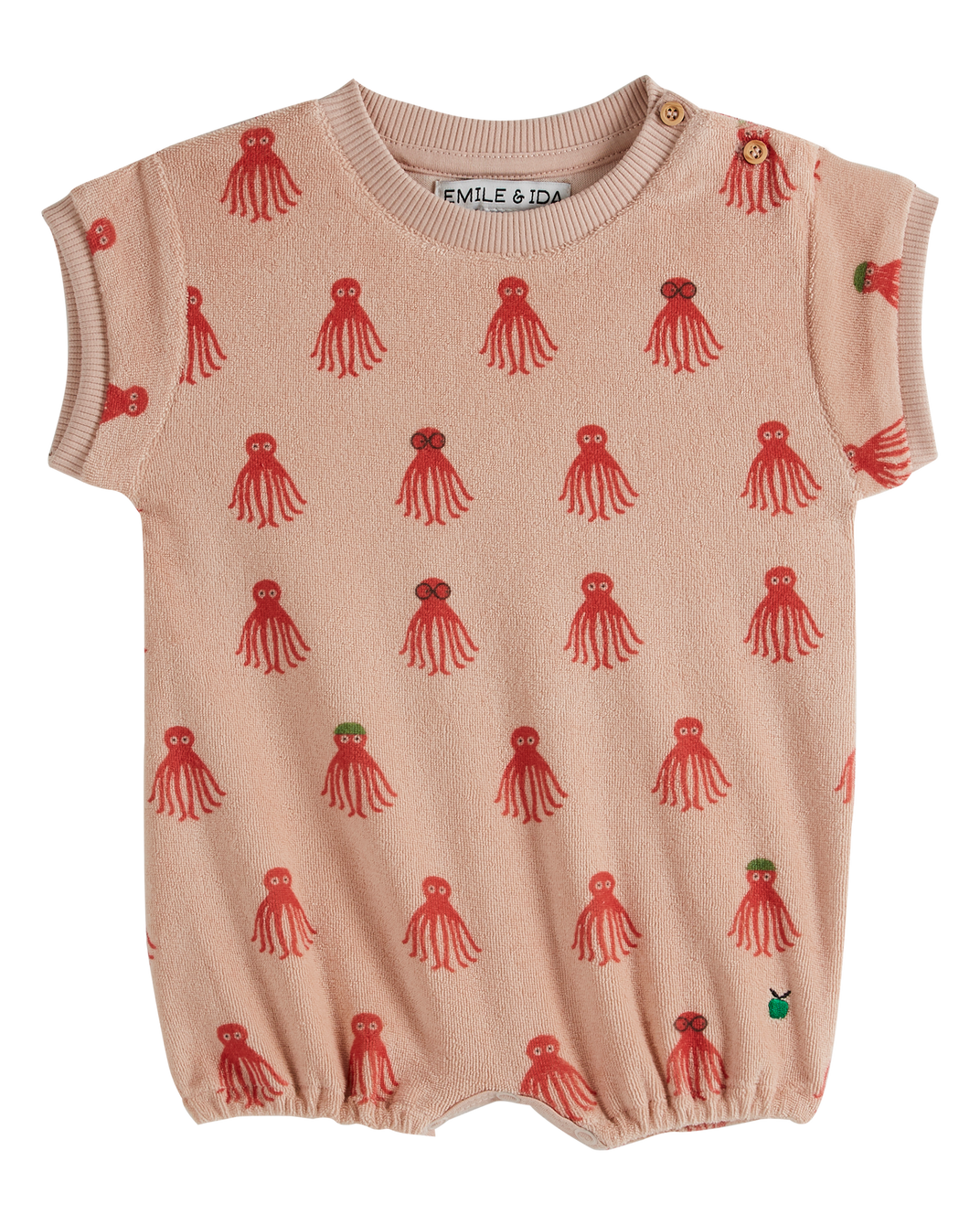 Red octopus sponge combibloomer