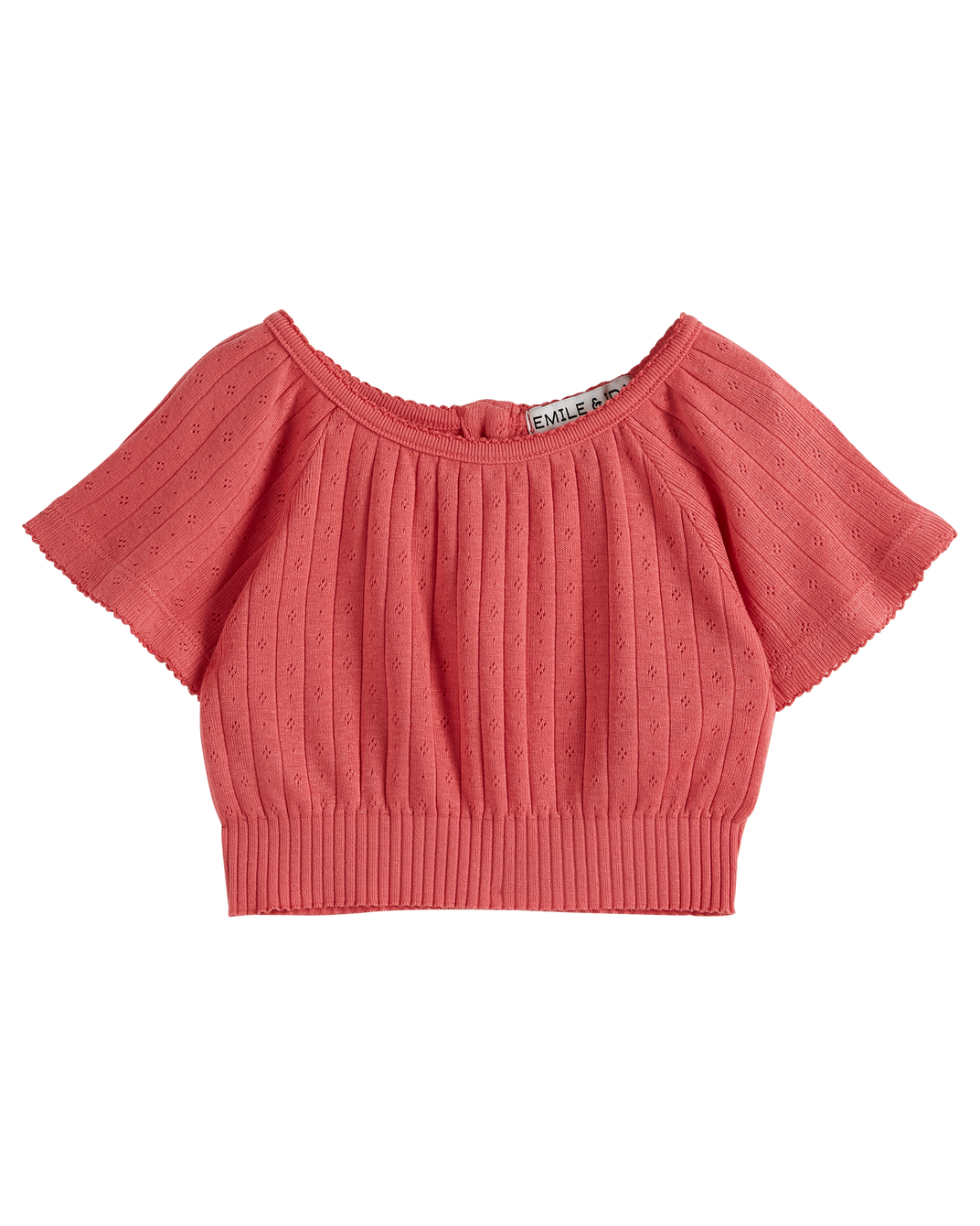 Top fille modal bubble gum