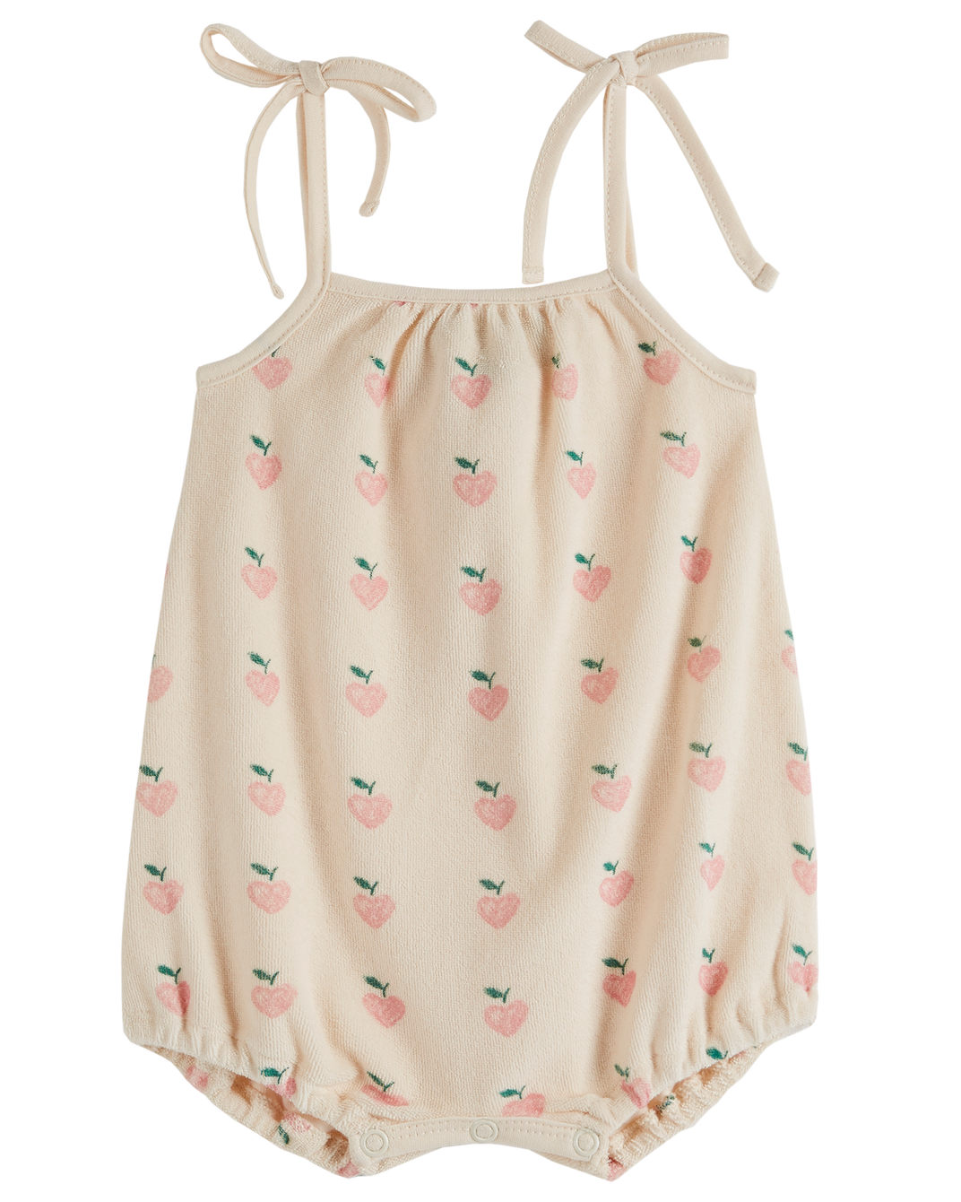 Combi bébé - éponge grand coeur rose