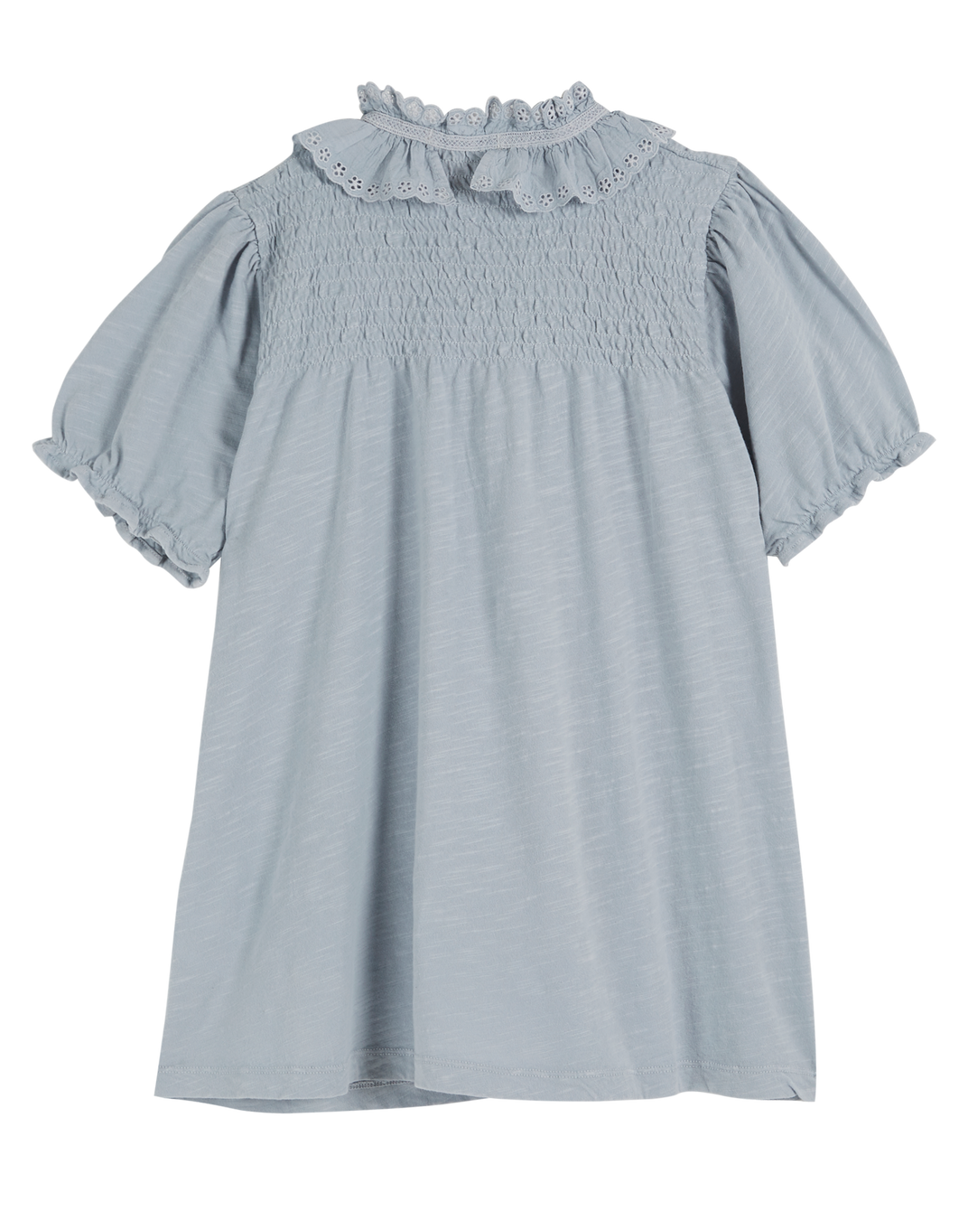 Robe - coton bio broderie anglaise flocon