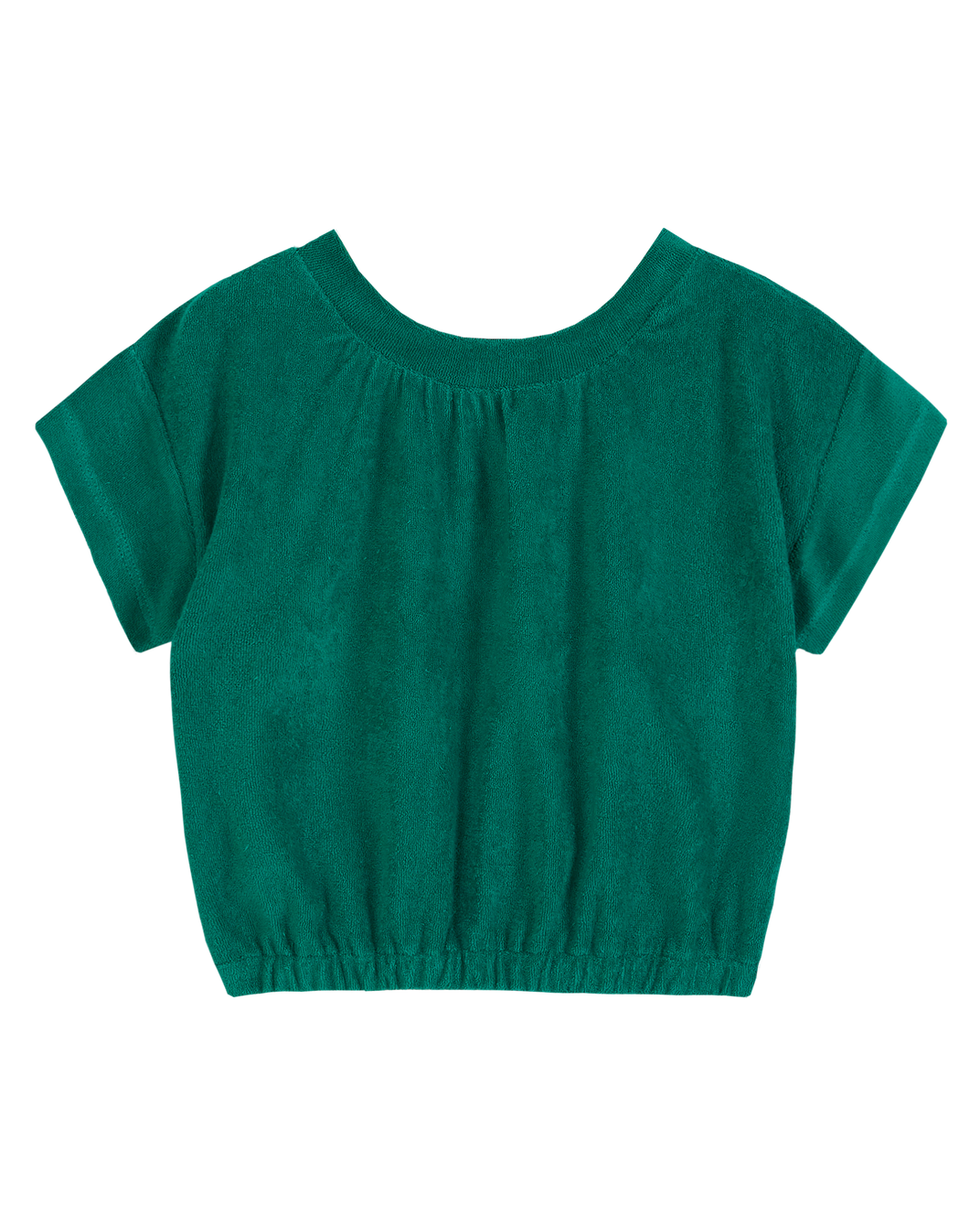 T-shirt - Éponge uni haricot