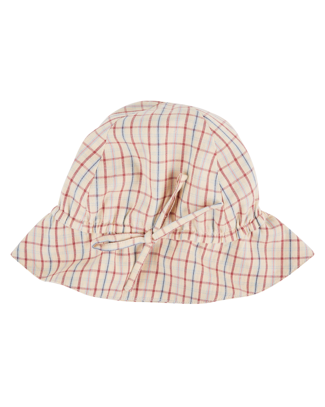 Vanilla checkered hat
