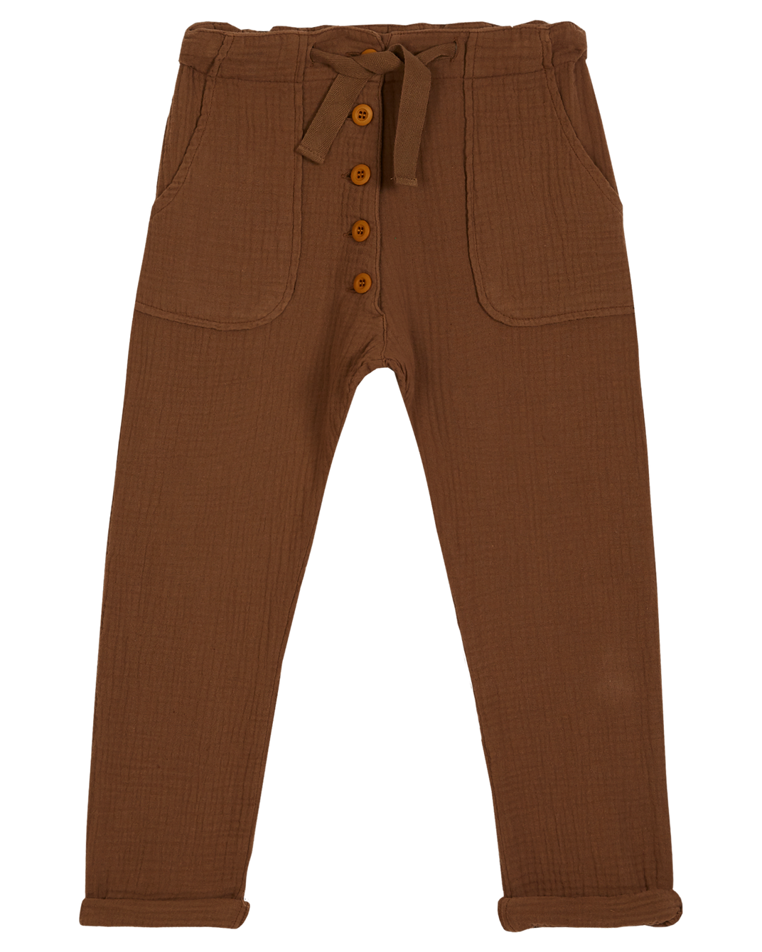 Pantalon - Gaze de coton cookie
