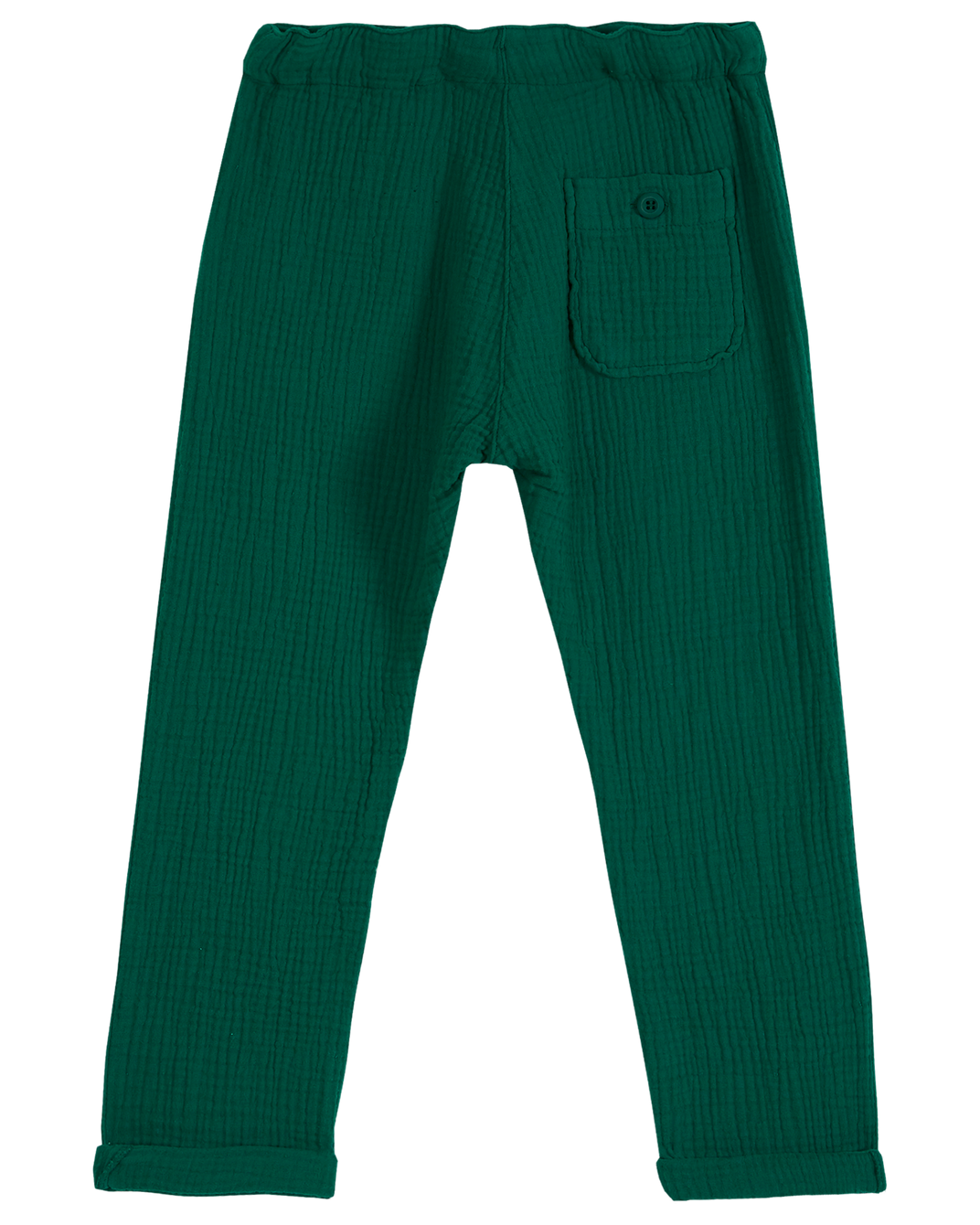Pantalon - Gaze de coton haricot