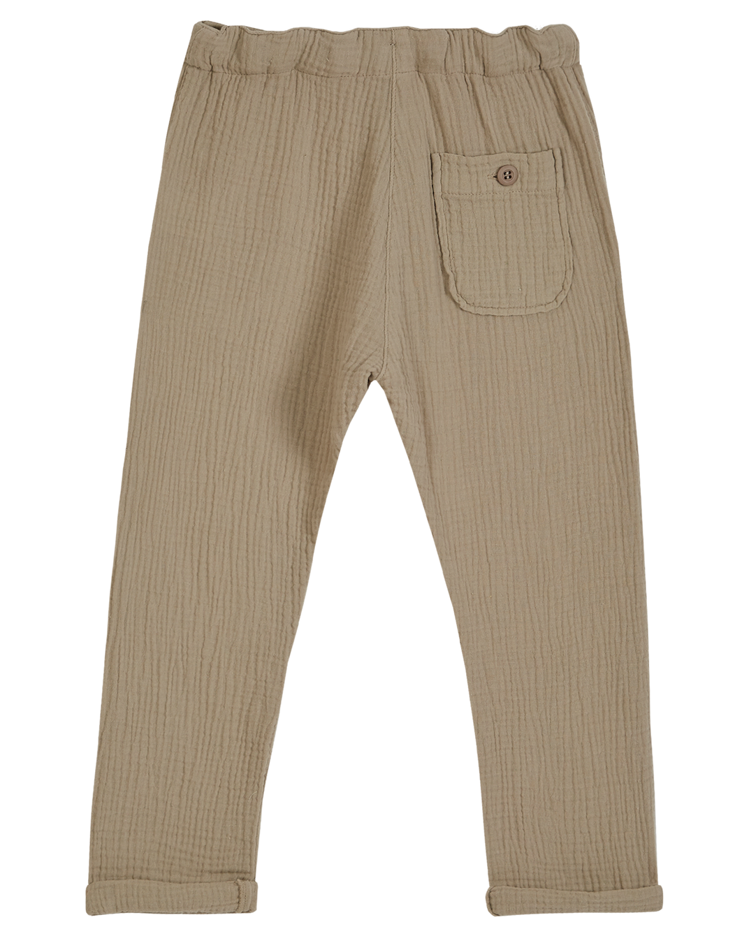 Pantalon - Gaze de coton mastic