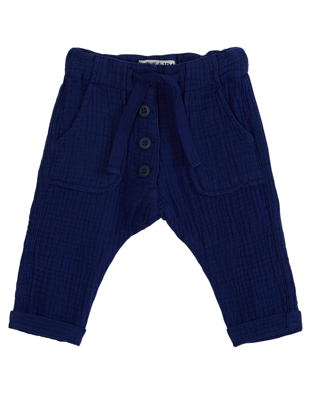 Pantalon - Gaze de coton minuit