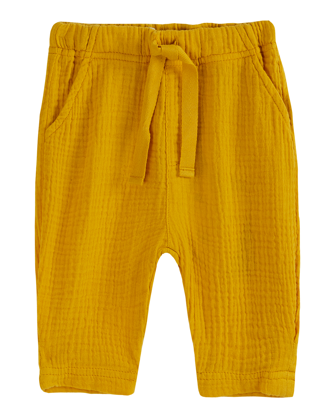 Sun cotton gauze sarouel pants