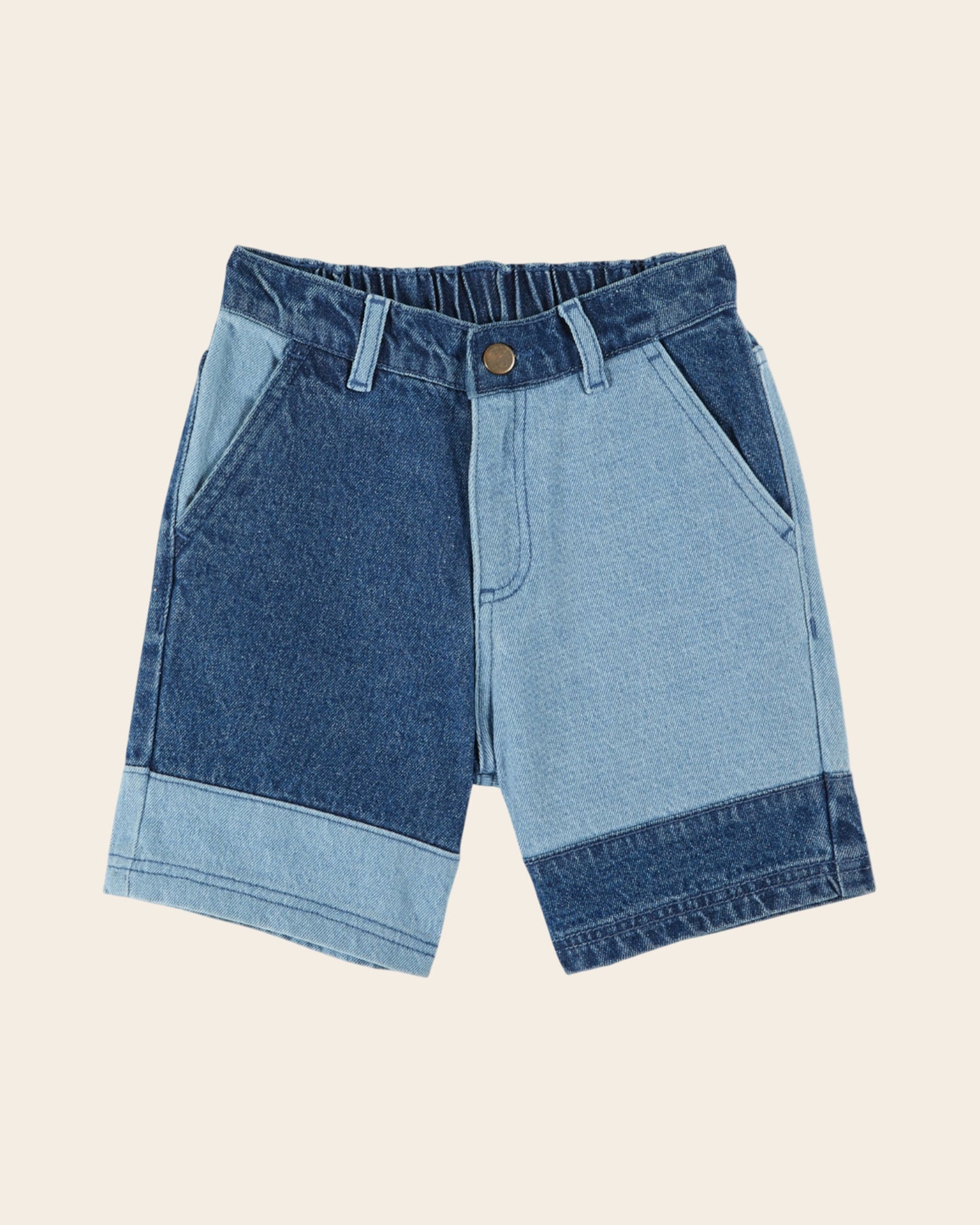 Bermuda - Patch denim