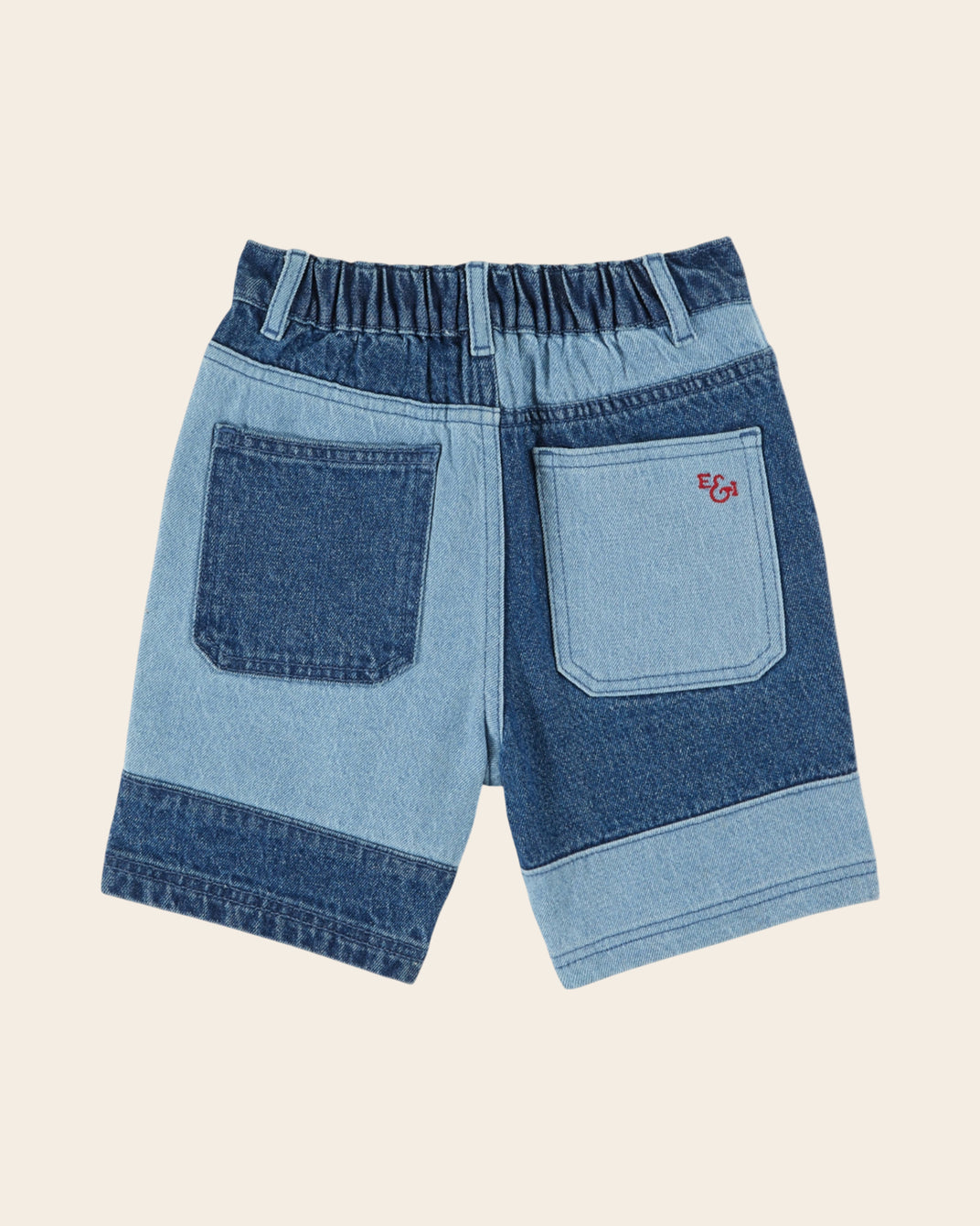 Bermuda - Patch denim