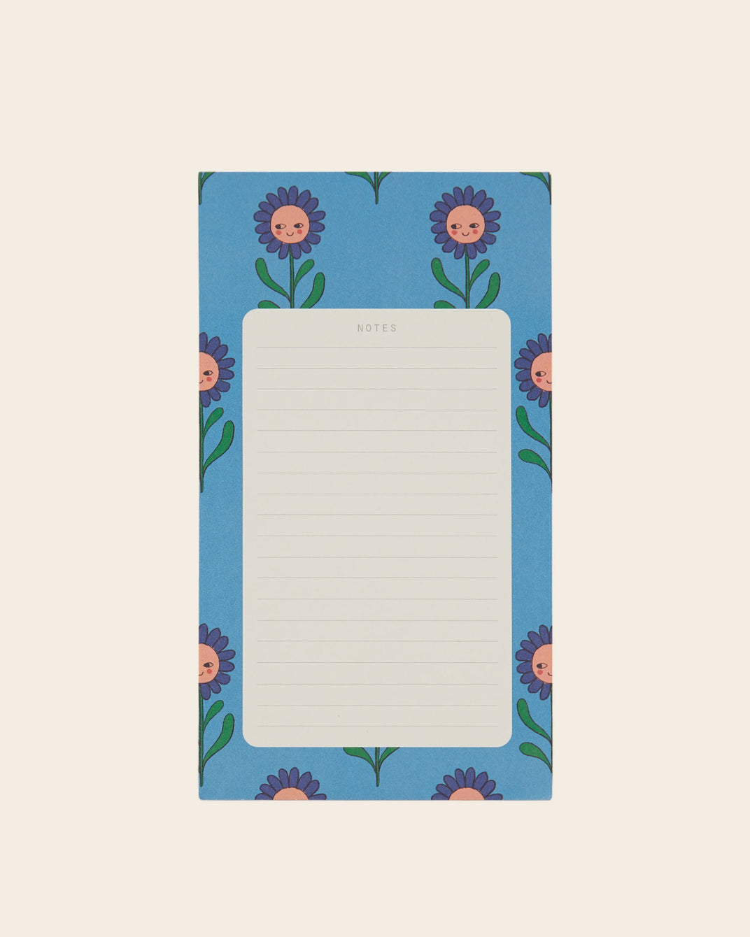 Bloc-notes Marguerite bleu