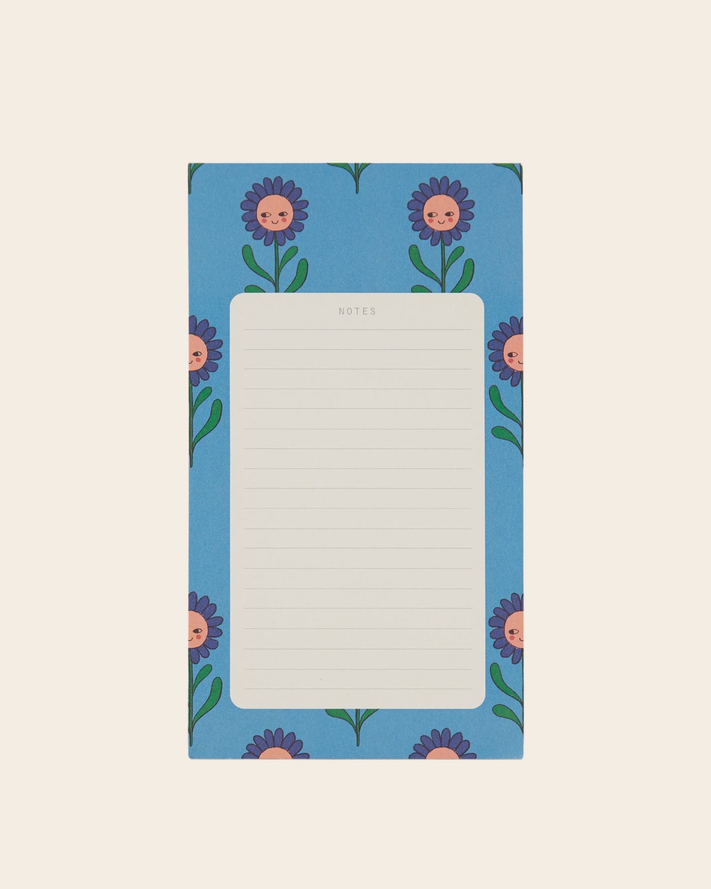Bloc-notes Marguerite bleu