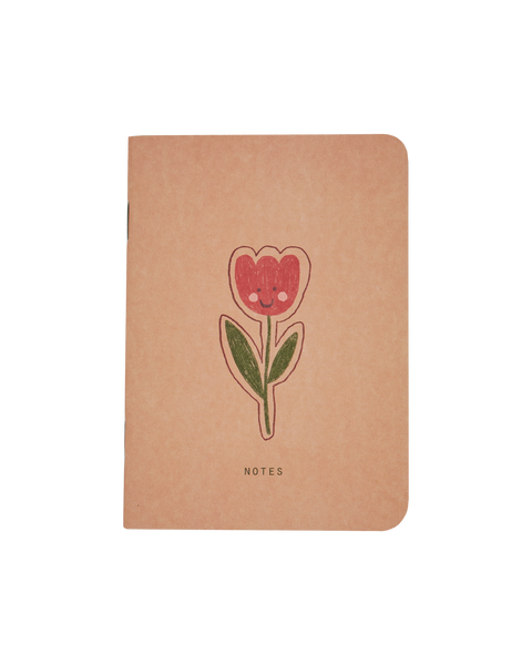Carnet de poche Tulipe joyeuse