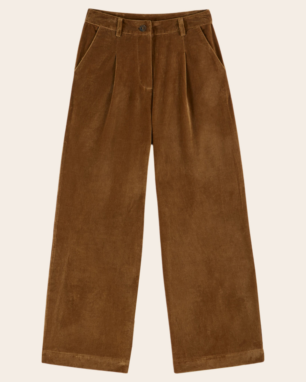 Pantalon - Velours bronze