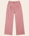 Pantalon velours rose