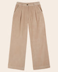 Pantalon velours beige