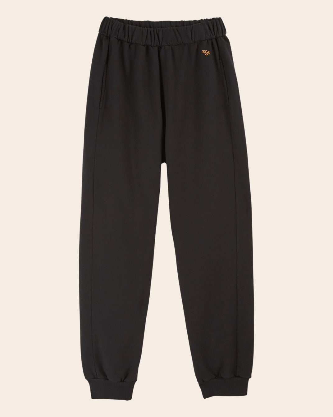 Jogging coton bio noir