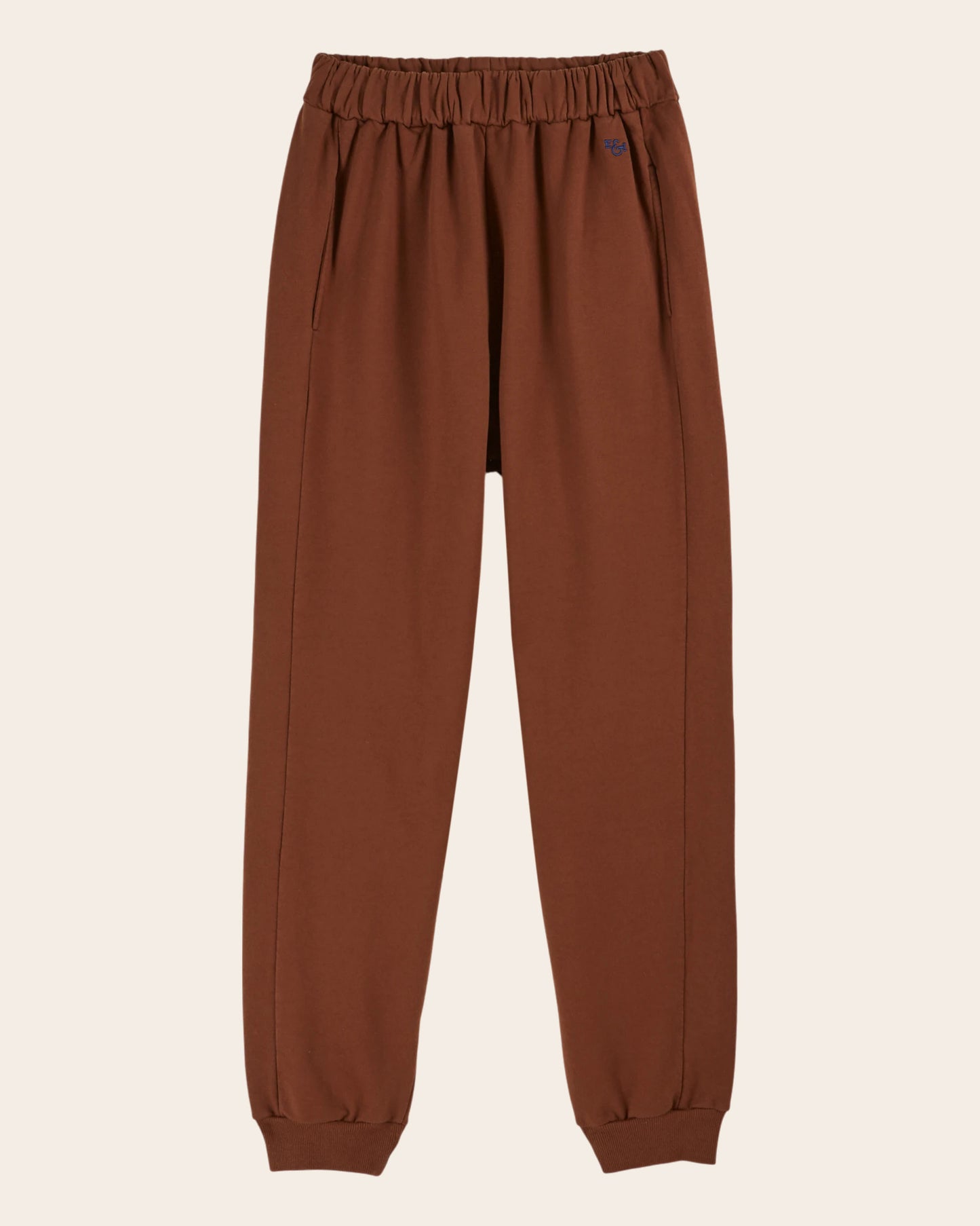 Jogging - Coton bio châtaigne