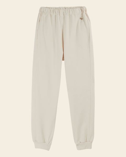 Jogging coton bio écru