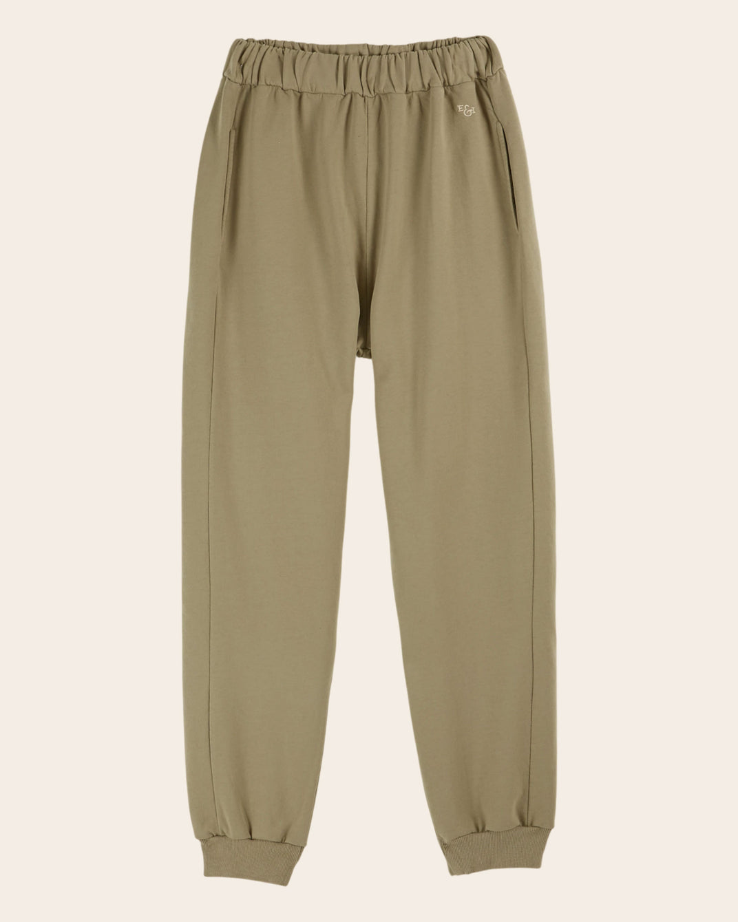 Jogging - Coton bio kaki