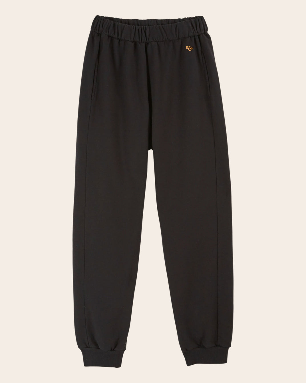 Jogging - Coton bio noir