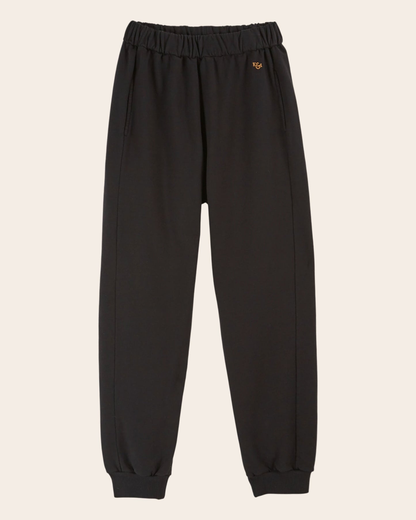 Jogging - Coton bio noir