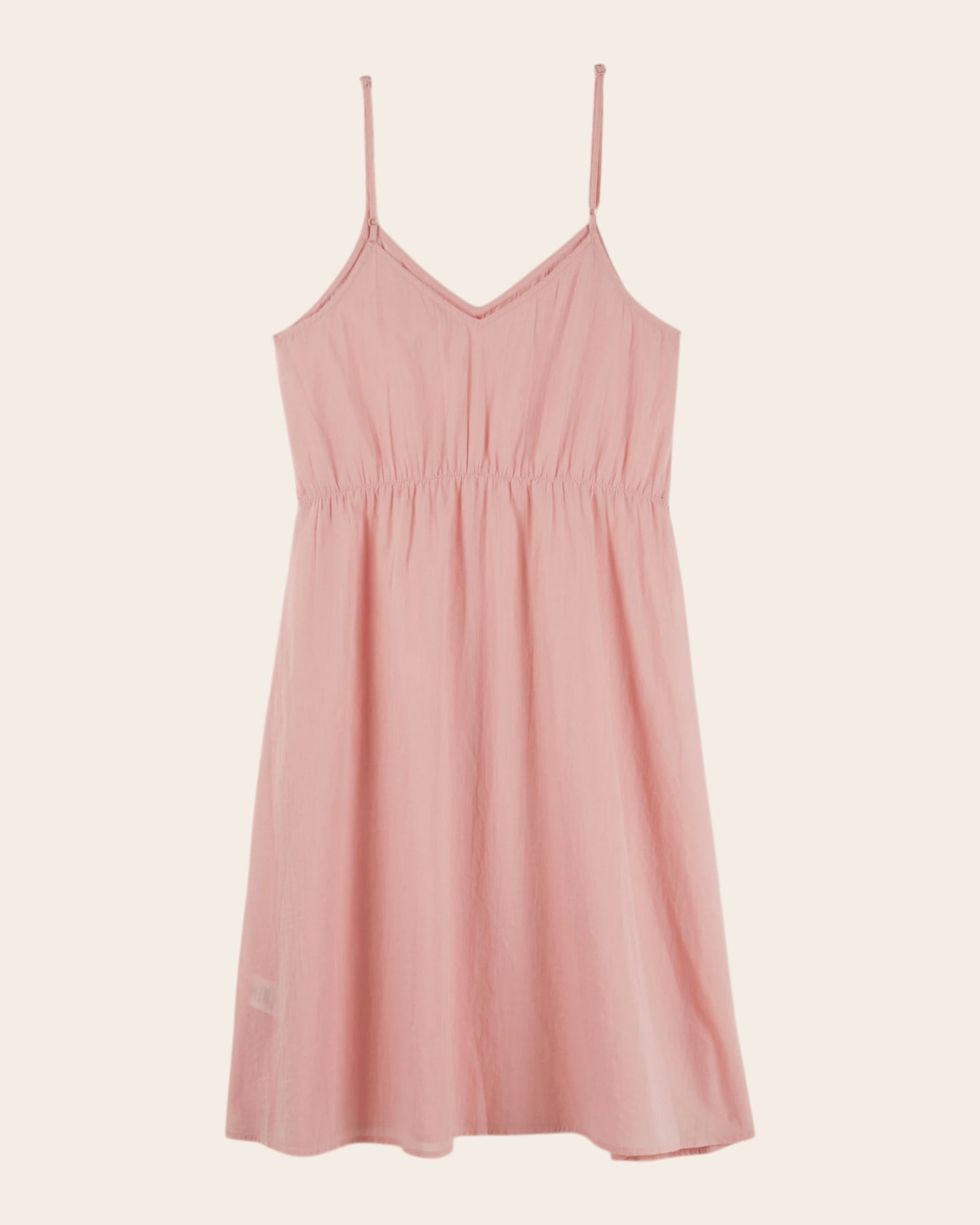 Robe longue - Plissée rose