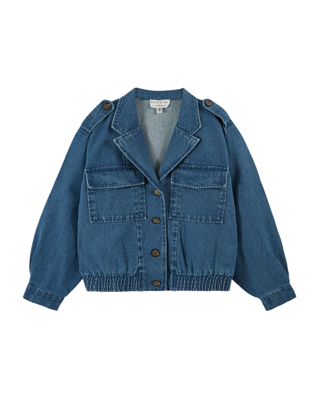 Blouson denim bleu