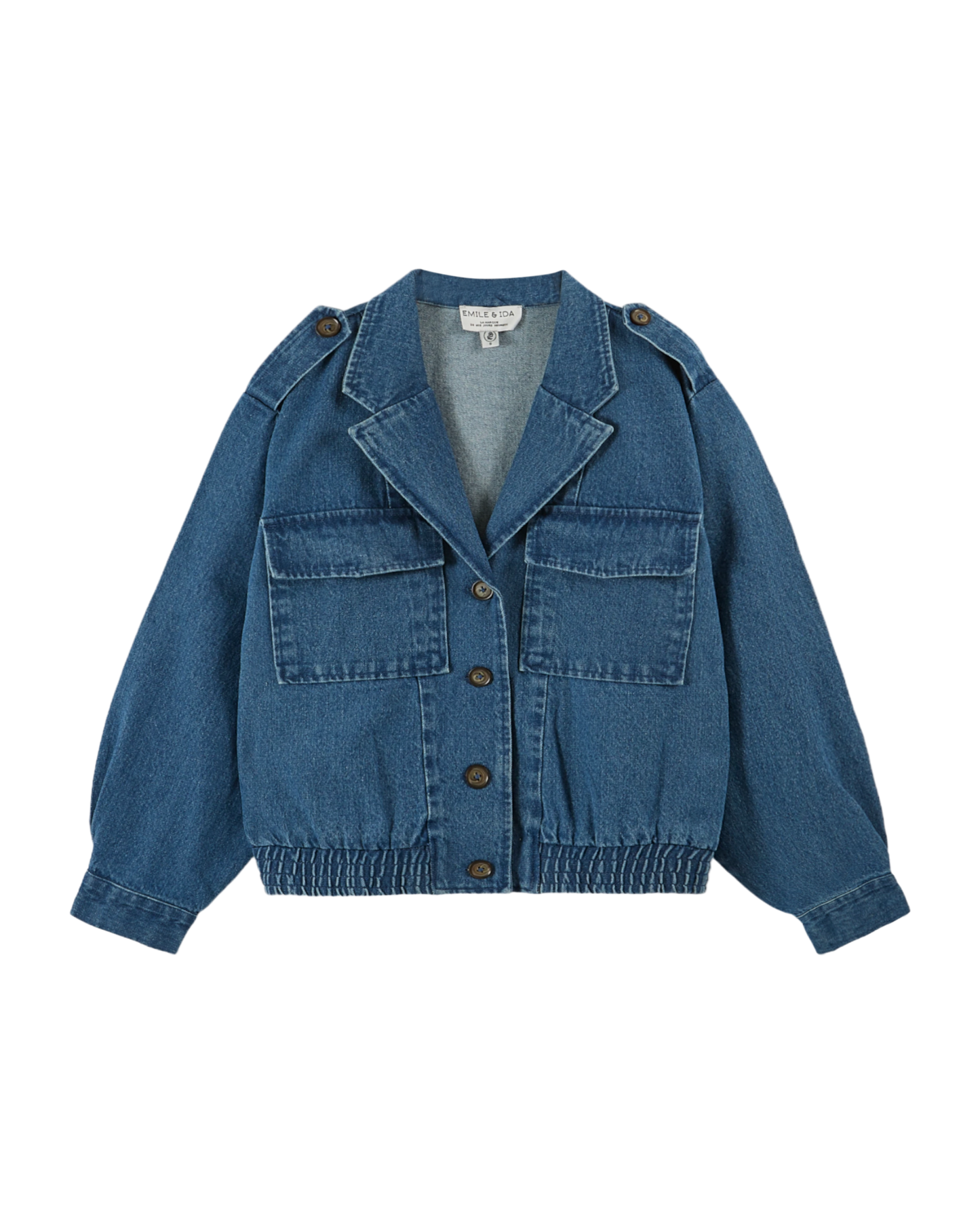 Blouson denim bleu