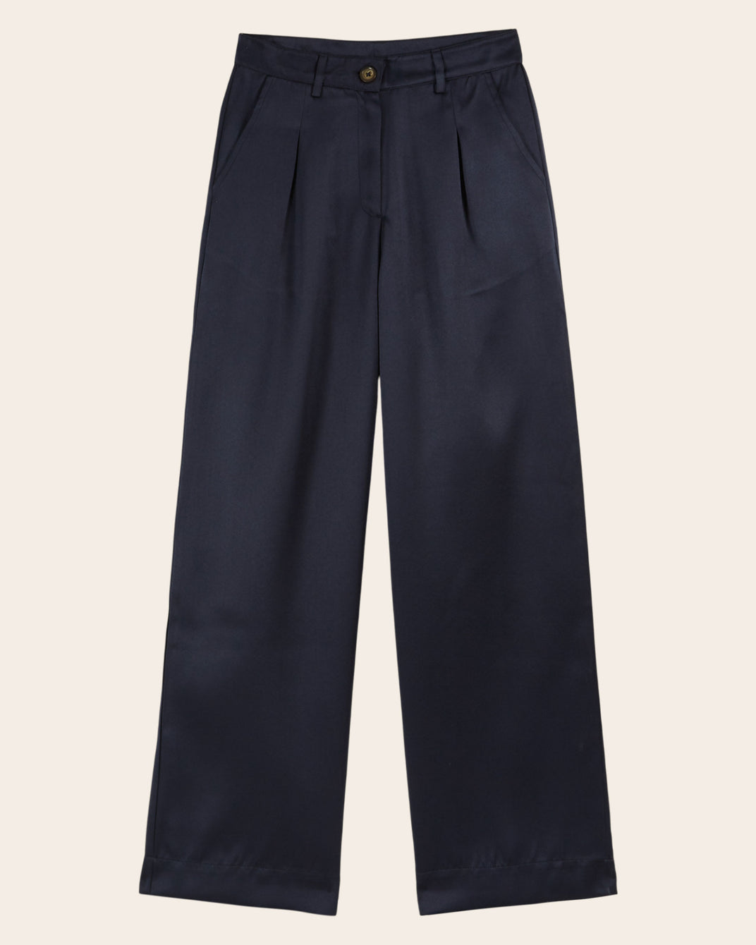 Pantalon - Satiné navy