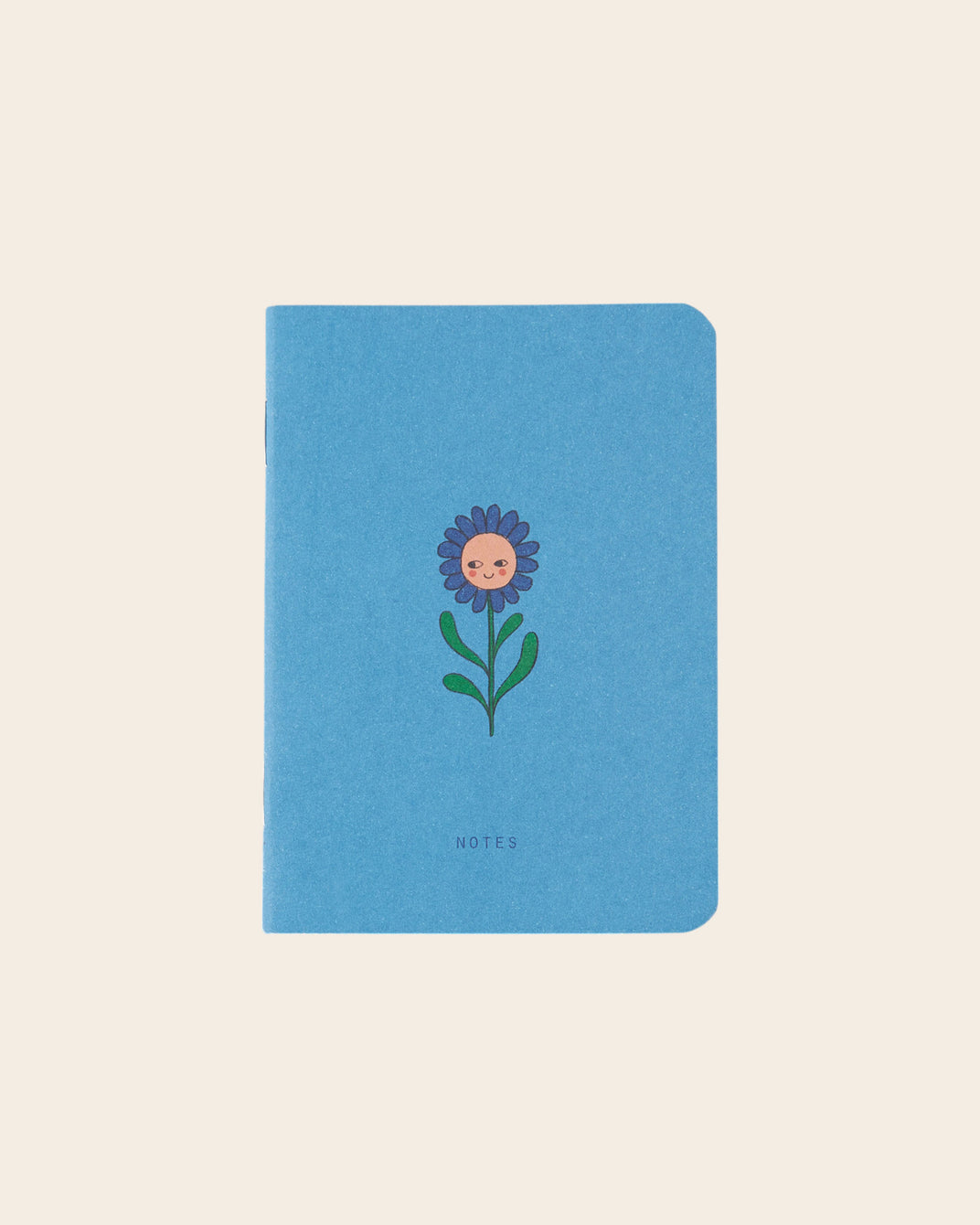 Carnet de poche Marguerite bleu