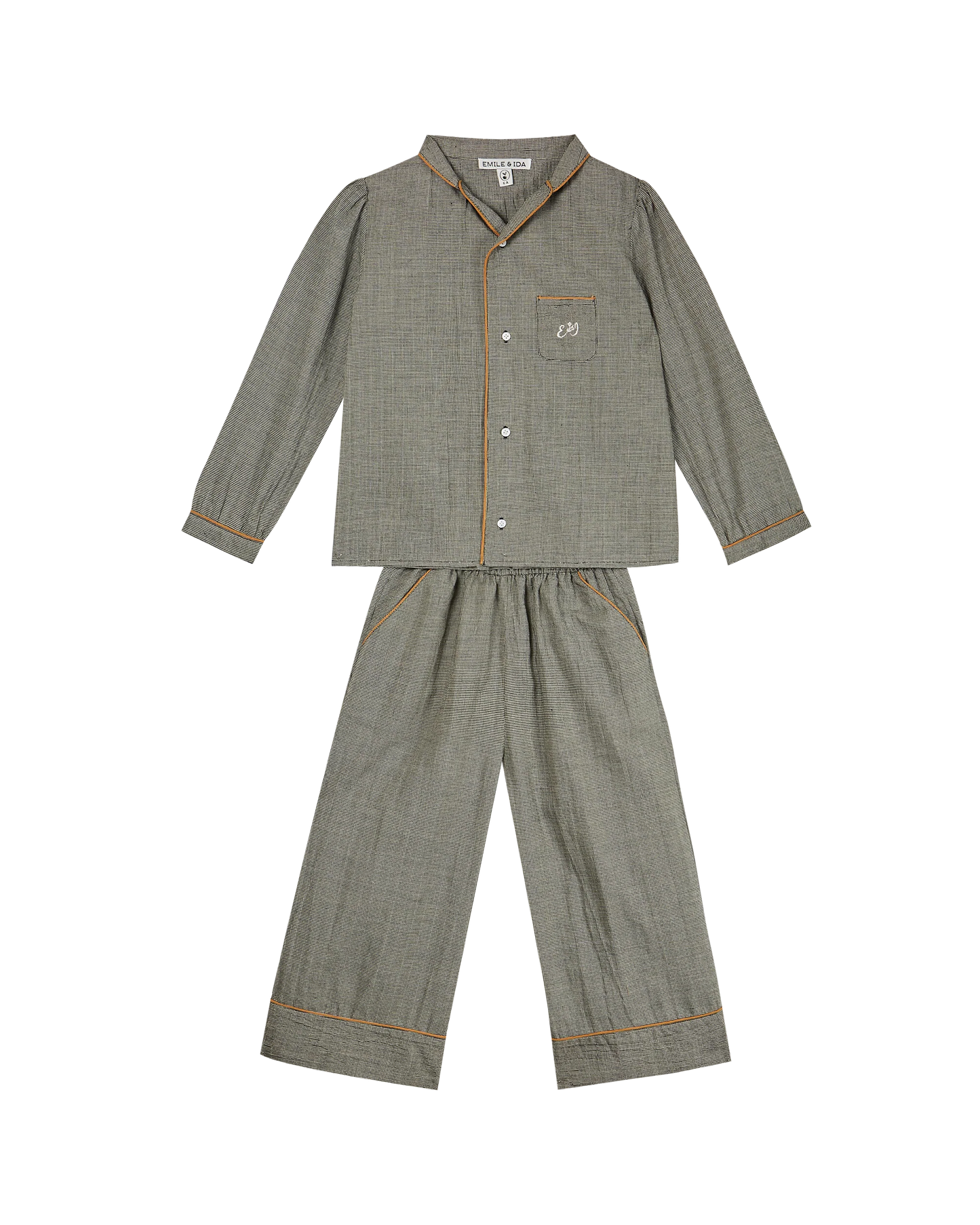 pyjama enfant mini carreau
