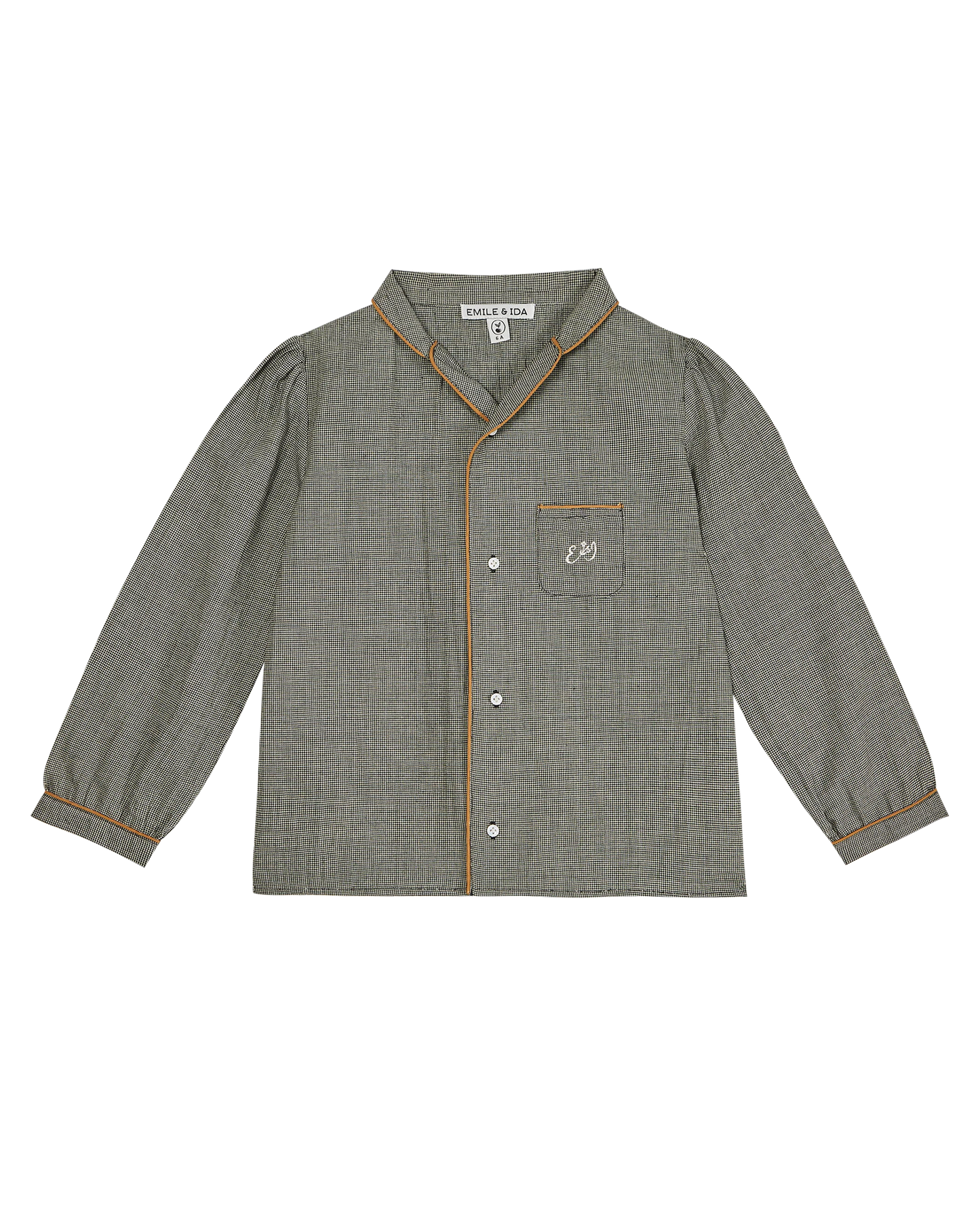 Pyjama enfant mini carreau