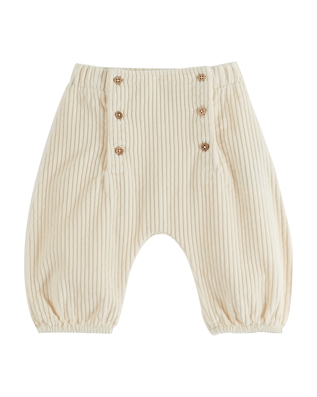Pantalon velours porcelaine